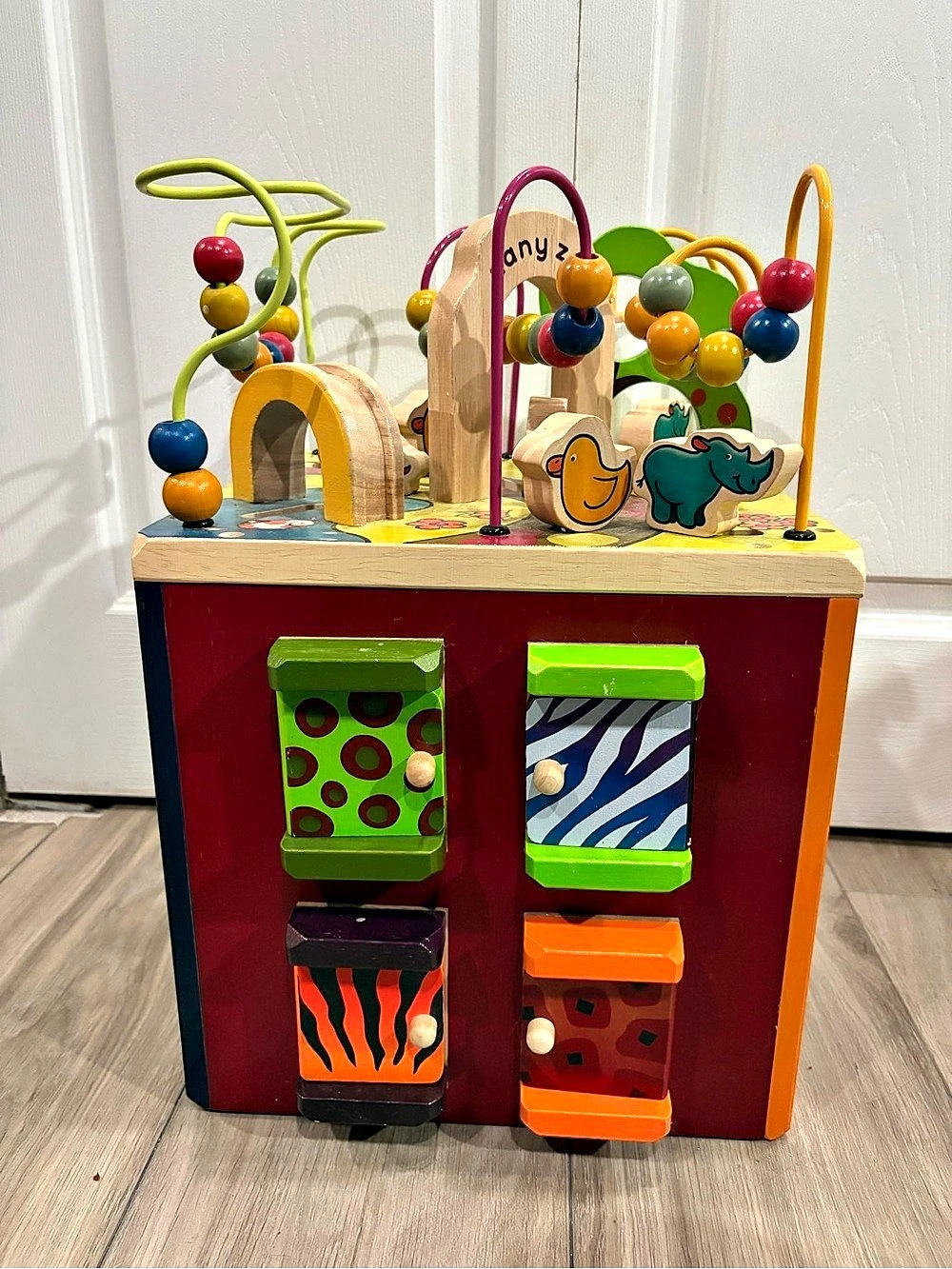 B. Toys Wooden Activity Cube
